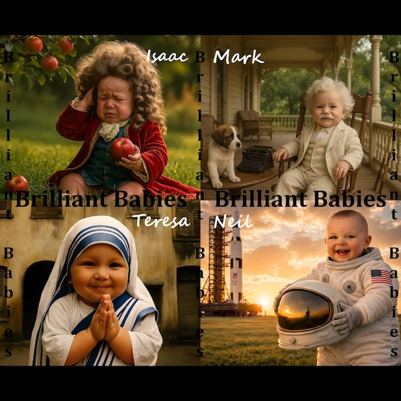 Brilliant Babies 2027 Wall Calendar