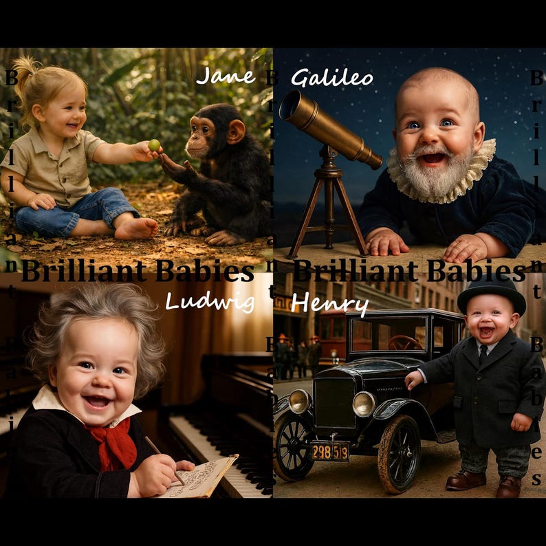 Brilliant Babies 2027 Wall Calendar