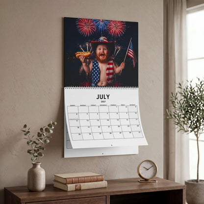 2027 Bearded Babies Wall Calendar