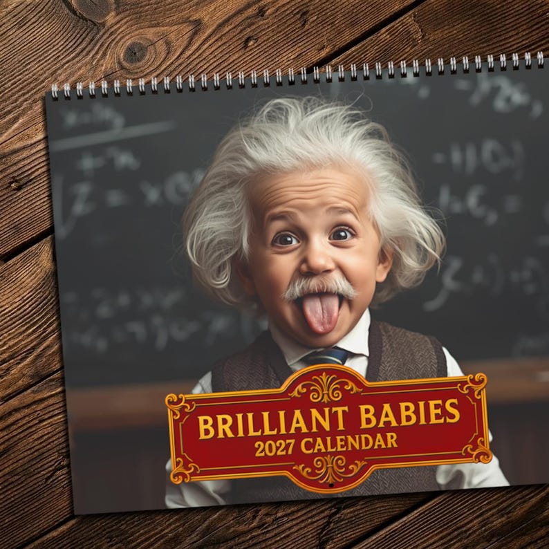 Brilliant Babies 2027 Wall Calendar