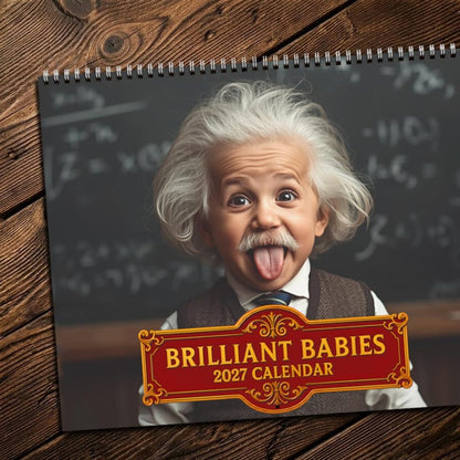 Brilliant Babies 2027 Wall Calendar