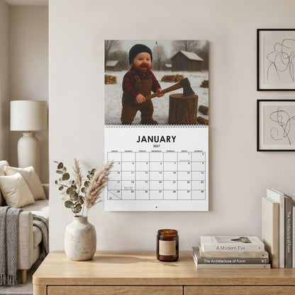 2027 Bearded Babies Wall Calendar