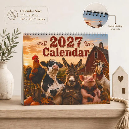 2027 Farm Animal Friends Calendar