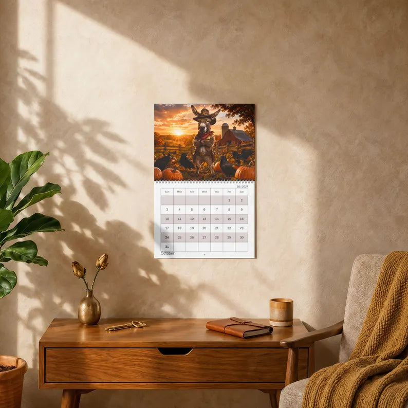 2027 Farm Animal Friends Calendar