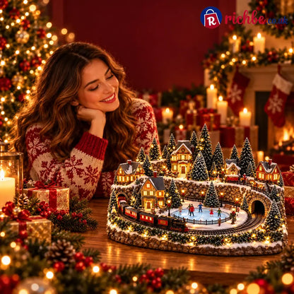 🔥 LAST DAY 49% OFF 🔥 Lighted & Animated Christmas Village Collection ✨