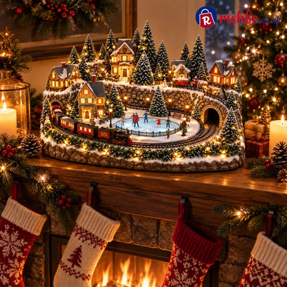 🔥 LAST DAY 49% OFF 🔥 Lighted & Animated Christmas Village Collection ✨