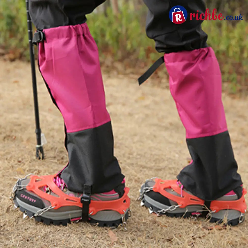 🥾 Save 49% ! ❄️ Anti-Slip Crampons – Grippy stretch-fit & portable ✨ - Houseware & Kitchen