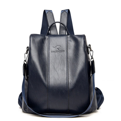 🎒 LIMITED-TIME 30% OFF! ✨ Ladies' Large Capacity Backpack – Stylish, PU Leather, User-Friendly 👜