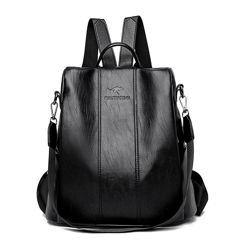 🎒 LIMITED-TIME 30% OFF! ✨ Ladies' Large Capacity Backpack – Stylish, PU Leather, User-Friendly 👜