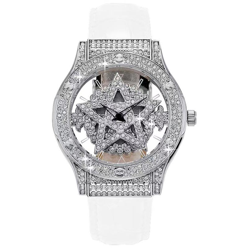 ⌚ LIMITED-TIME 40% OFF! 💥 Fashion Dress Watch Rhinestone Dial – Quartz Movement, 30M Waterproof, Adjustable Clasp ✨