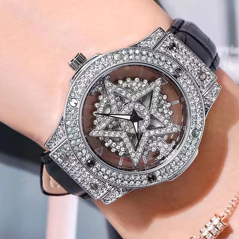 ⌚ LIMITED-TIME 40% OFF! 💥 Fashion Dress Watch Rhinestone Dial – Quartz Movement, 30M Waterproof, Adjustable Clasp ✨