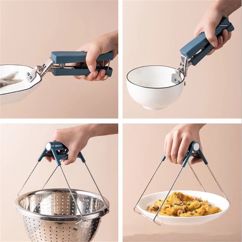 📢📢40% OFF !! ⏰ 2026 Sale — Over 23400 Sold!💞 Anti‑Scalding Bowl Clip‑Adjustable 🍲