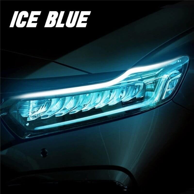 💡 LIMITED‑TIME 48% OFF! ⚡ 2 Pcs Flexible Car LED Flow Signal Light – Waterproof Dual‑Color, Self‑Adhesive 12V Strip ✨