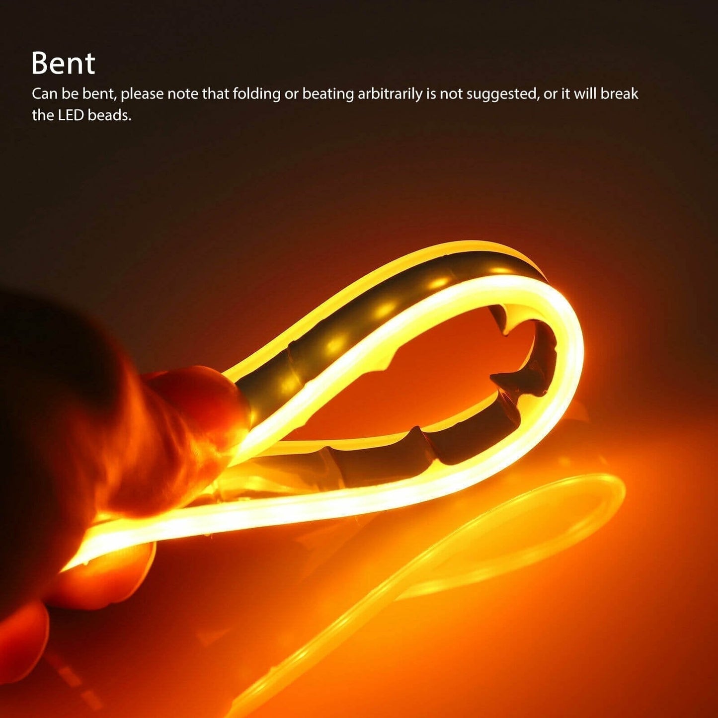 💡 LIMITED‑TIME 48% OFF! ⚡ 2 Pcs Flexible Car LED Flow Signal Light – Waterproof Dual‑Color, Self‑Adhesive 12V Strip ✨