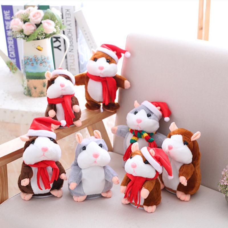 🐹 Last Day Special！✨Talking Hamster Plush – repeats whatever you say, auto head-shaking, hilarious fun for kids & adults.🎁