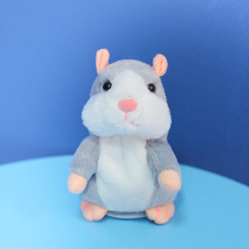 🐹 Last Day Special！✨Talking Hamster Plush – repeats whatever you say, auto head-shaking, hilarious fun for kids & adults.🎁