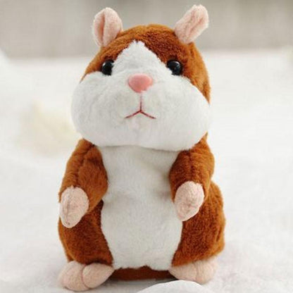 🐹 Last Day Special！✨Talking Hamster Plush – repeats whatever you say, auto head-shaking, hilarious fun for kids & adults.🎁