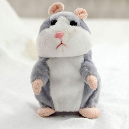 🐹 Last Day Special！✨Talking Hamster Plush – repeats whatever you say, auto head-shaking, hilarious fun for kids & adults.🎁