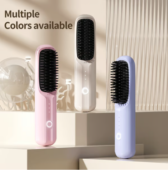💇‍♀️ LIMITED-TIME 49% OFF! ✨ USB Cordless Negative Ion Hair Straightener – Portable, 2-3 Uses, Safe 🔋