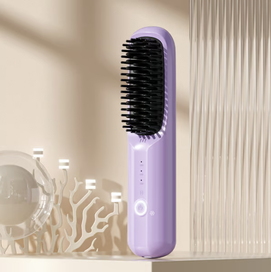 💇‍♀️ LIMITED-TIME 49% OFF! ✨ USB Cordless Negative Ion Hair Straightener – Portable, 2-3 Uses, Safe 🔋