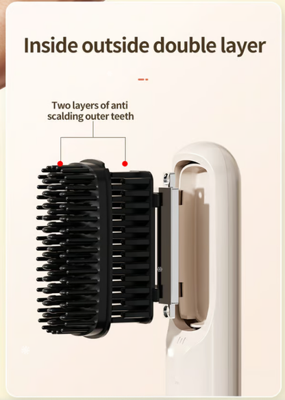 💇‍♀️ LIMITED-TIME 49% OFF! ✨ USB Cordless Negative Ion Hair Straightener – Portable, 2-3 Uses, Safe 🔋