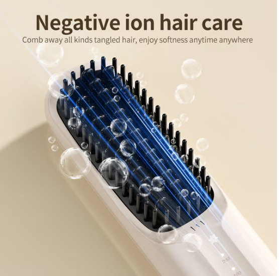 💇‍♀️ LIMITED-TIME 49% OFF! ✨ USB Cordless Negative Ion Hair Straightener – Portable, 2-3 Uses, Safe 🔋