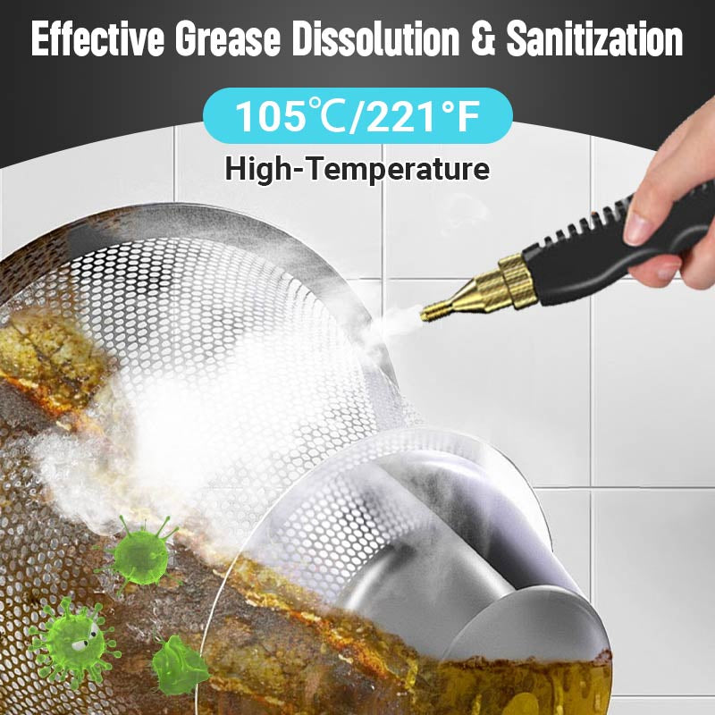 📢📢49% OFF !!⏰⏰2500W Handheld High-Temperature Pressurized Steam Cleaner