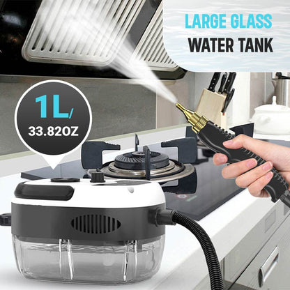 📢📢49% OFF !!⏰⏰2500W Handheld High-Temperature Pressurized Steam Cleaner