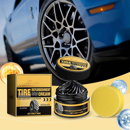 📢📢Buy 2 Get 1 Free !! ⏰Multipurpose Long-Lasting Car Tire Refurbishment Cream
