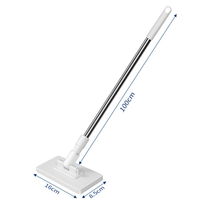 🧹Disposable Dust Mop with 4 Reusable Cloths✨Lightweight Floor Dusting Mop For Hardwood Tile Floors