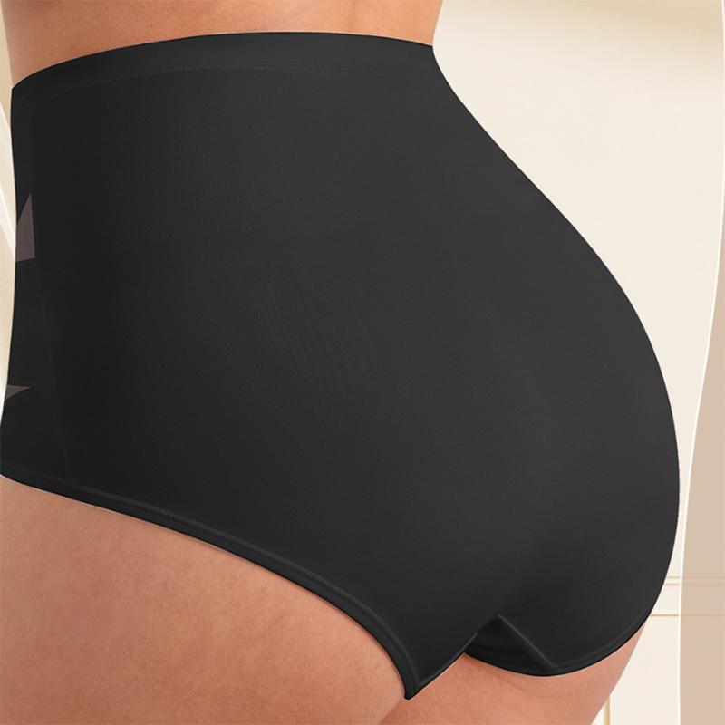 🌸Plus-Size High-Waist Cross Tummy Control Panties✨