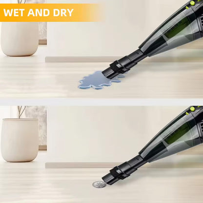 🚗✨ Wireless Car Vacuum Cleaner – Powerful, Portable, Multi-Attachment 🧹