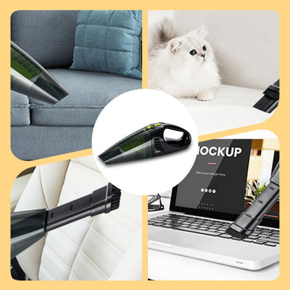 🚗✨ Wireless Car Vacuum Cleaner – Powerful, Portable, Multi-Attachment 🧹