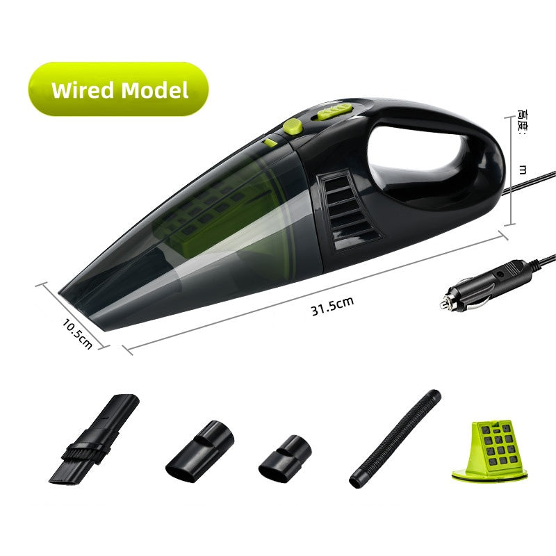 🚗✨ Wireless Car Vacuum Cleaner – Powerful, Portable, Multi-Attachment 🧹