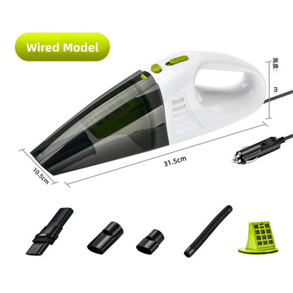 🚗✨ Wireless Car Vacuum Cleaner – Powerful, Portable, Multi-Attachment 🧹