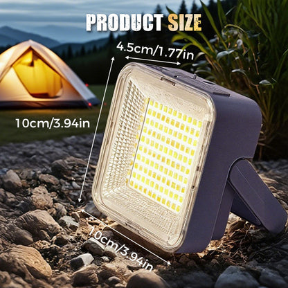 📢📢40% OFF !! ⏰Solar Camping Light – Waterproof, Portable, 3 Modes & Power Bank 🔋