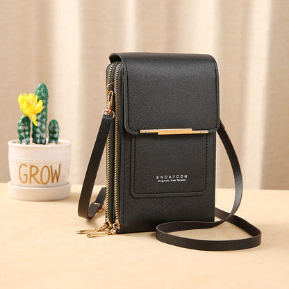 🔥Last Day Promotion!!👜 📱 Simple and elegant women's touchscreen crossbody phone wallet
