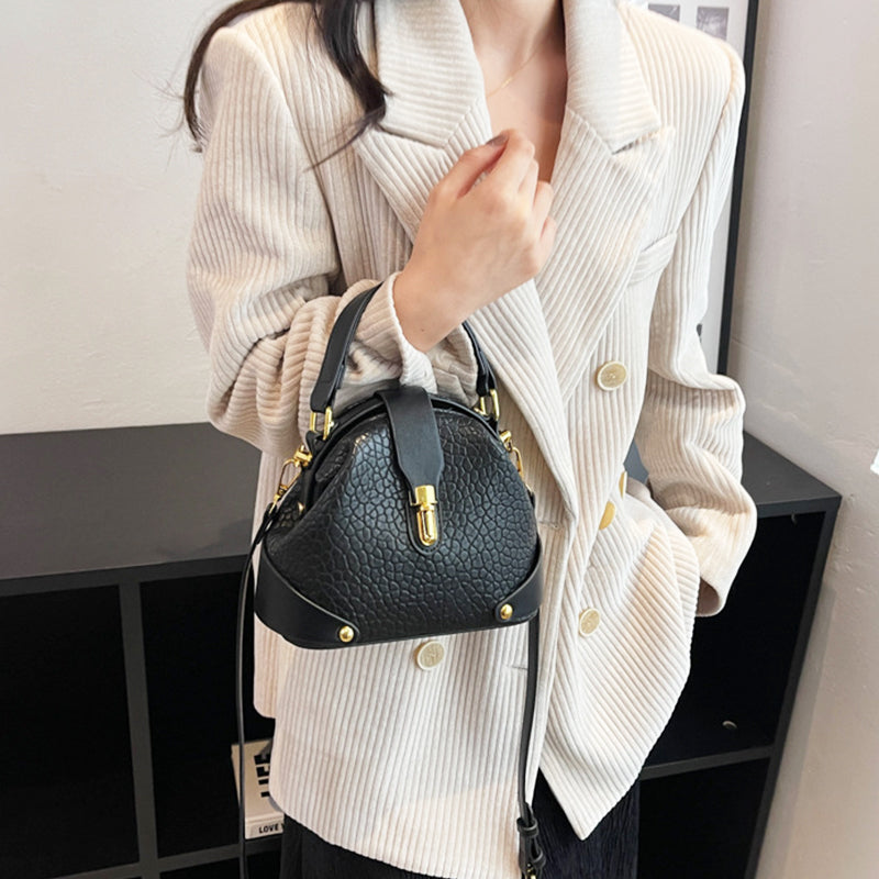👜 LIMITED-TIME 30% OFF! ✨ Color-Blocked Bag – Stylish, Metal Hardware, Multi-Way 🧳