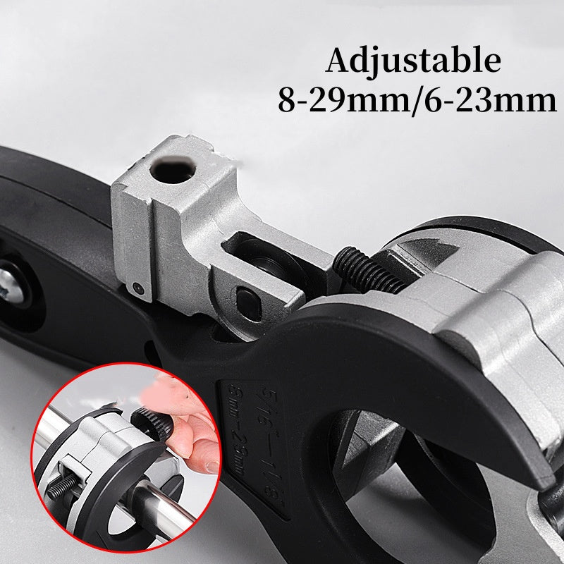 🎁Hot Sale 40% OFF⏳ One-Hand Ratchet Pipe Cutter - Ergonomic Design for Precise Cuts on Copper/Plastic/Aluminum 🛠️📏