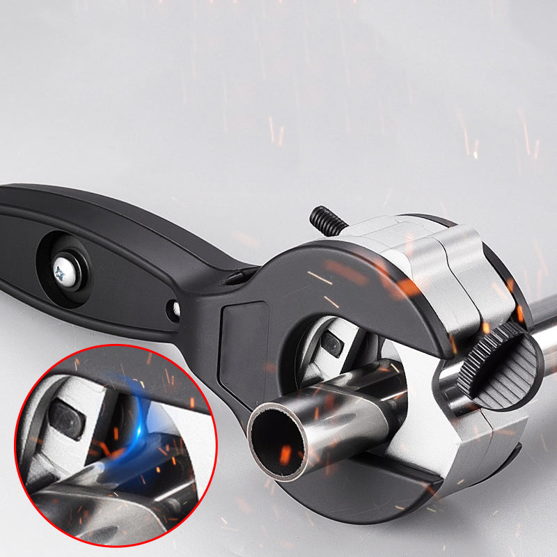 🎁Hot Sale 40% OFF⏳ One-Hand Ratchet Pipe Cutter - Ergonomic Design for Precise Cuts on Copper/Plastic/Aluminum 🛠️📏