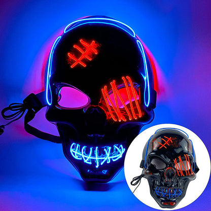 💀 LAST DAY SALE 49% OFF 🔥 Halloween LED Skull Mask