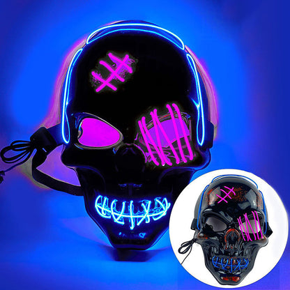 💀 LAST DAY SALE 49% OFF 🔥 Halloween LED Skull Mask