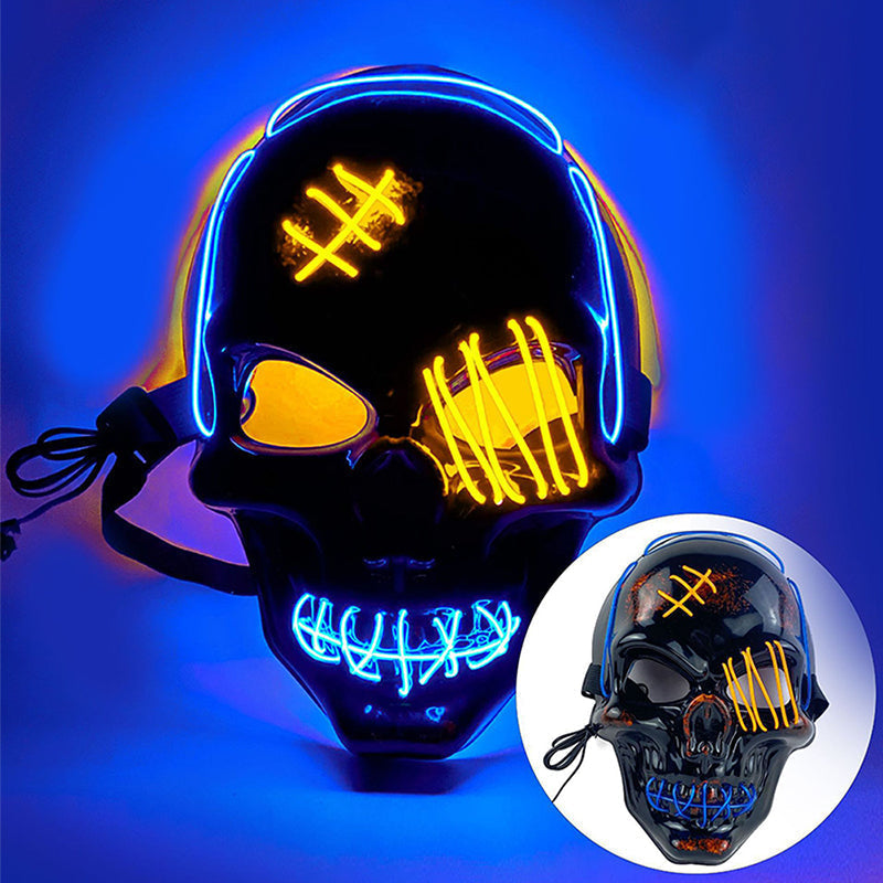 💀 LAST DAY SALE 49% OFF 🔥 Halloween LED Skull Mask