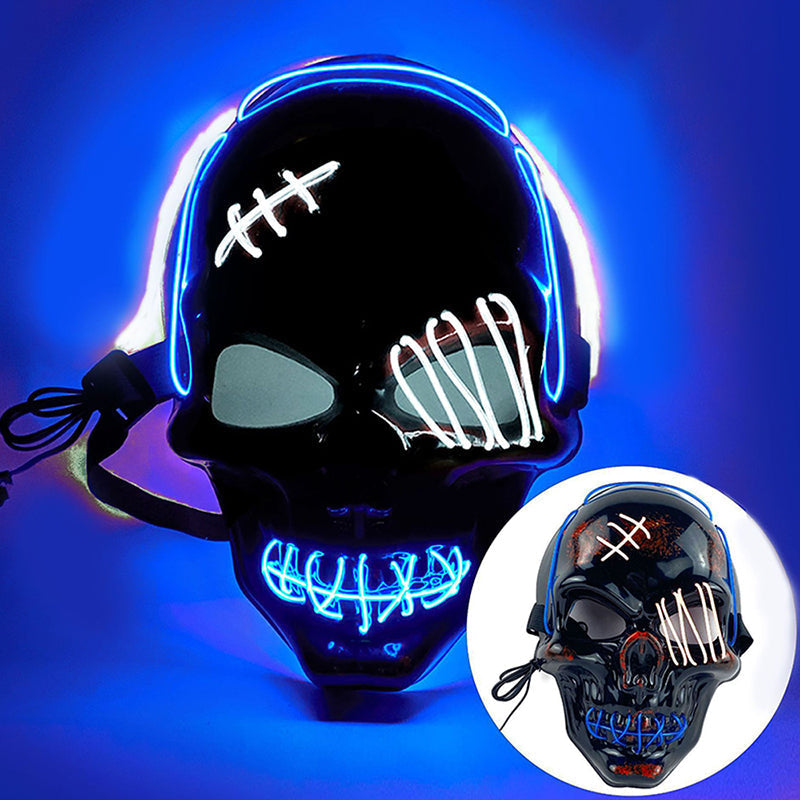 💀 LAST DAY SALE 49% OFF 🔥 Halloween LED Skull Mask
