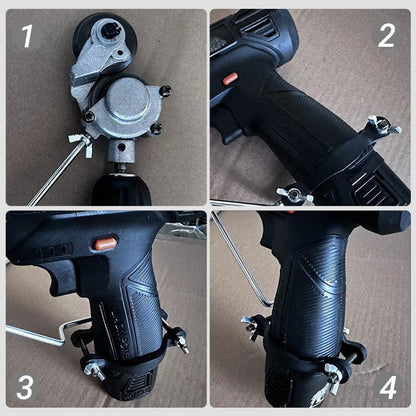 ✨ Electric Drill Sheet Metal Cutter - 3-in-1 Tool for Steel, Aluminum & Copper with Laser-Guided Precision 🔧💥
