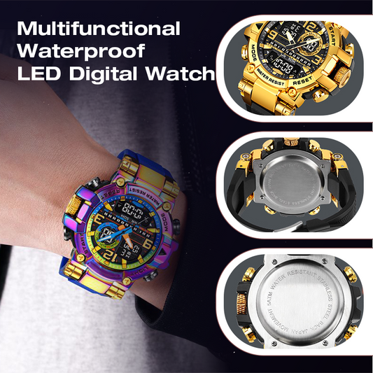 🎉 2026 Sale — Over 32,000 Sold!💞 Multifunctional LED Digital Watch – Rugged & Smart ⌚