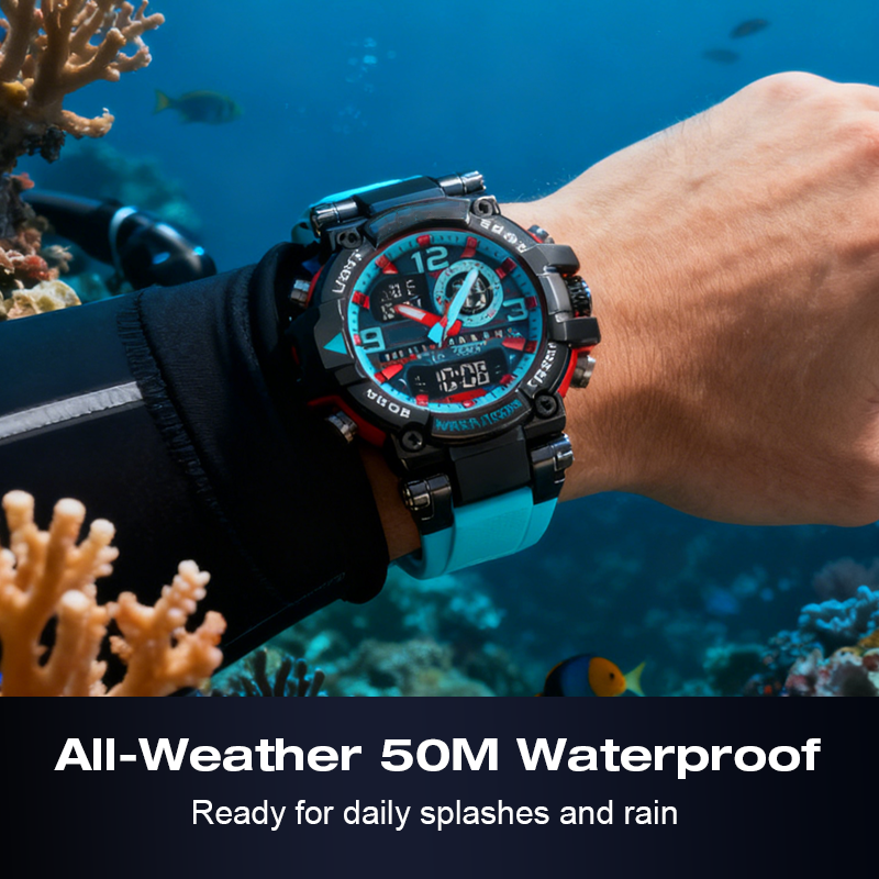 🎉 2026 Sale — Over 32,000 Sold!💞 Multifunctional LED Digital Watch – Rugged & Smart ⌚