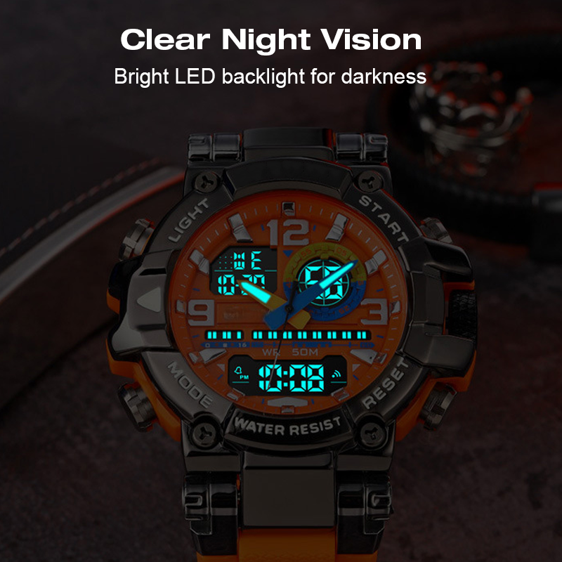 🎉 2026 Sale — Over 32,000 Sold!💞 Multifunctional LED Digital Watch – Rugged & Smart ⌚