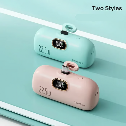🔋40% OFF NOW! ✨ 5000mAh Mini Portable Phone Power Bank – Ultra-compact & dual USB ports – Fast charging, lightweight – perfect for travel, commute or emergency top-ups 📱