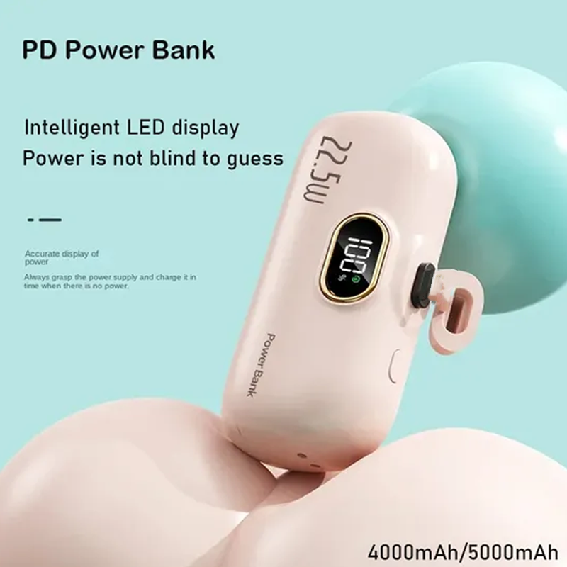 🔋40% OFF NOW! ✨ 5000mAh Mini Portable Phone Power Bank – Ultra-compact & dual USB ports – Fast charging, lightweight – perfect for travel, commute or emergency top-ups 📱